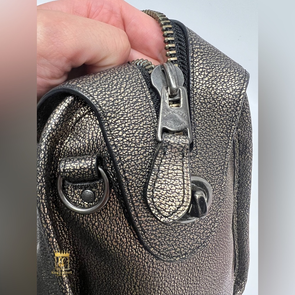 Coach Rhyder metallic satchel - Picture 15 of 16